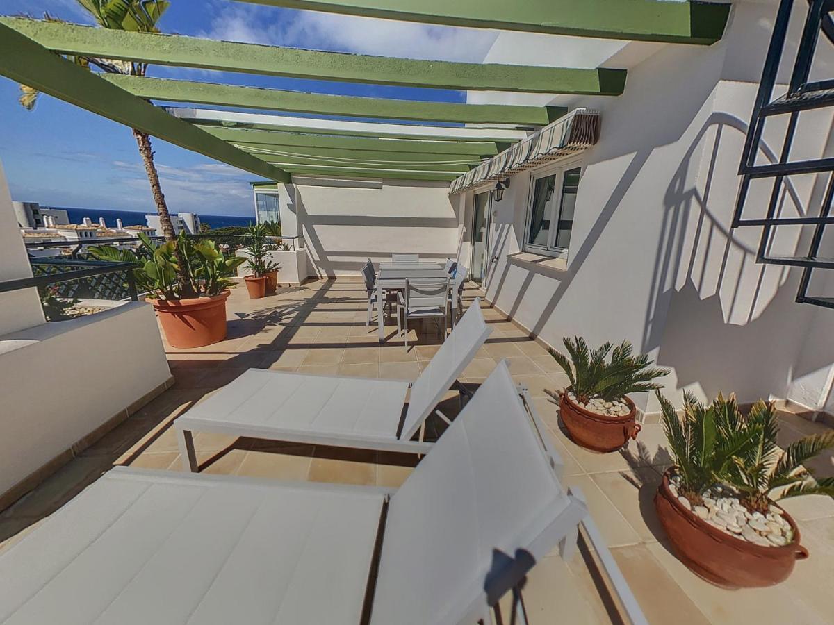 Frontline Beach Penthouse In Mi Capricho Sitio de Calahonda ภายนอก รูปภาพ